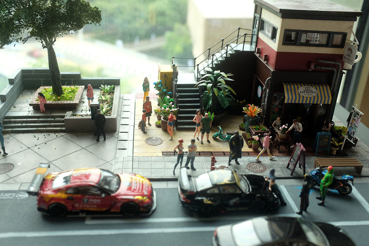 最近制作完成的一个微缩小景，1/64比例。（图ZMzAzNTYwOTky） - 其他手工艺 - 站酷设计师玩手工的饼哥原创素材 - 站酷ZCOOL