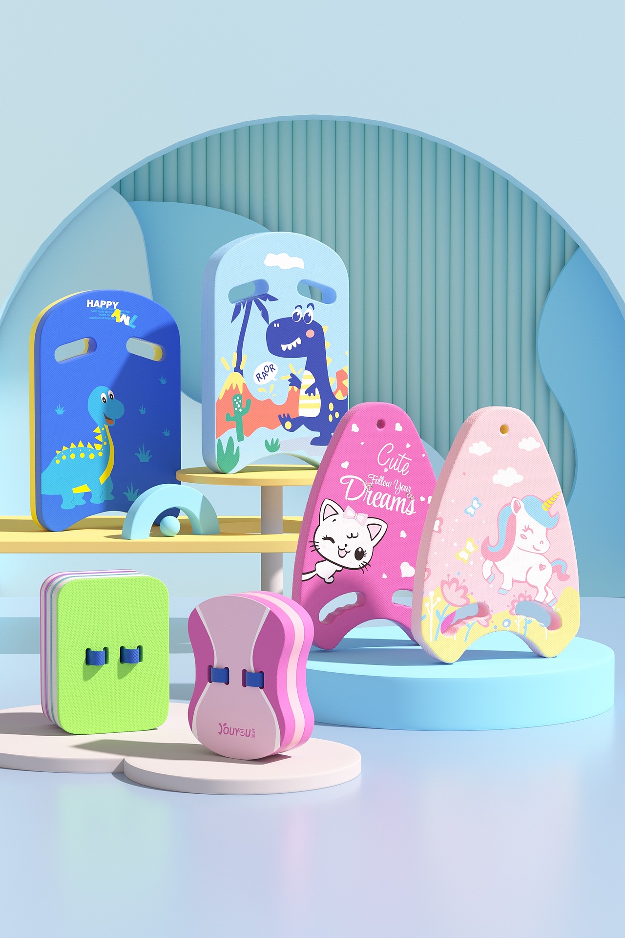 一些关于打水板的作品