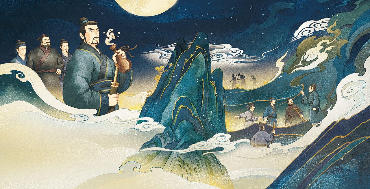 汉高祖（刘邦）本纪（图ZMzYzMDAyNzE2） - 绘本 - 站酷设计师仨俩一原创素材 - 站酷ZCOOL