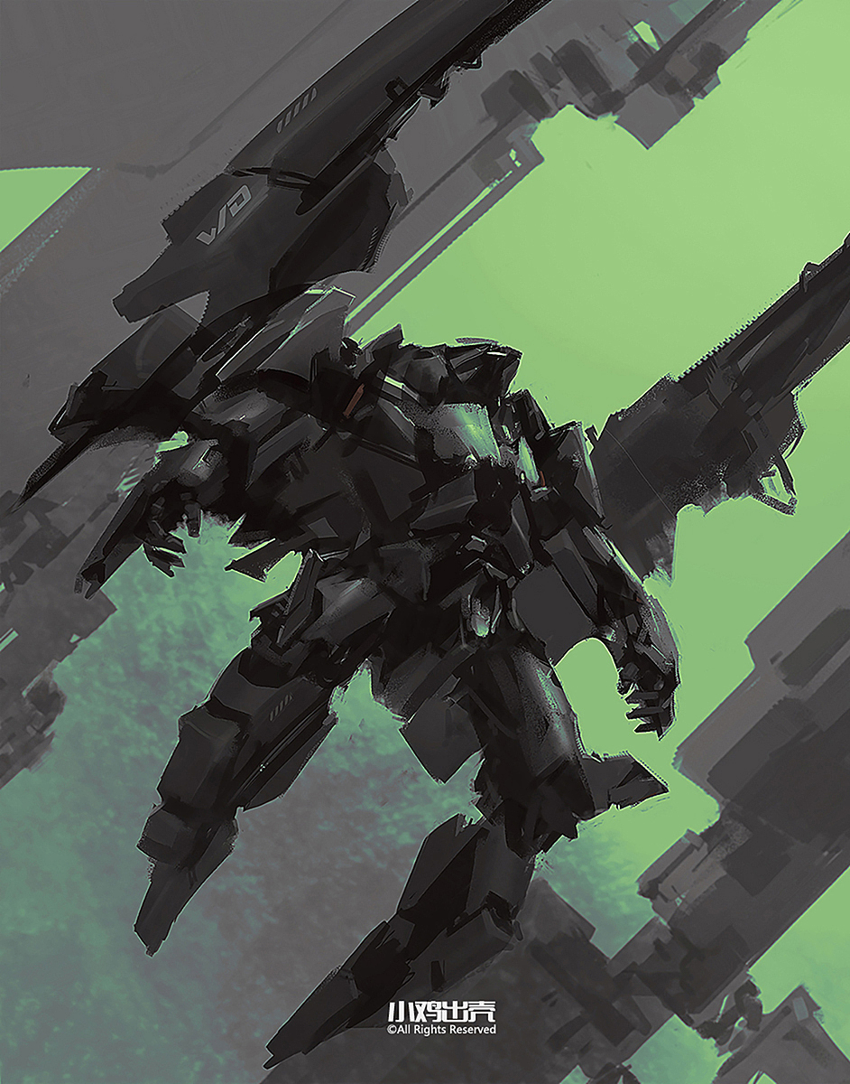 最近的一些机甲和飞行器（图ZMzEyMzQ5MTcy） - 概念设定 - 站酷设计师小鸡出殻原创素材 - 站酷ZCOOL