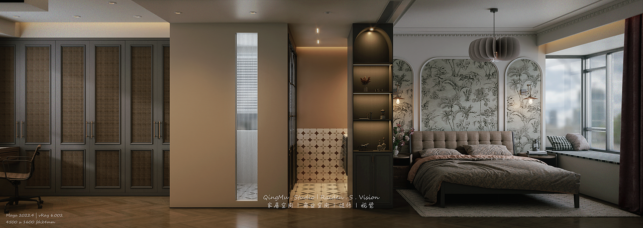 优雅与浪漫 韵味与沉淀——法式复古风家居空间（图ZMzU0MjI3ODU2） - 家装设计 - 站酷设计师RaidenS高光艺设原创素材 - 站酷ZCOOL