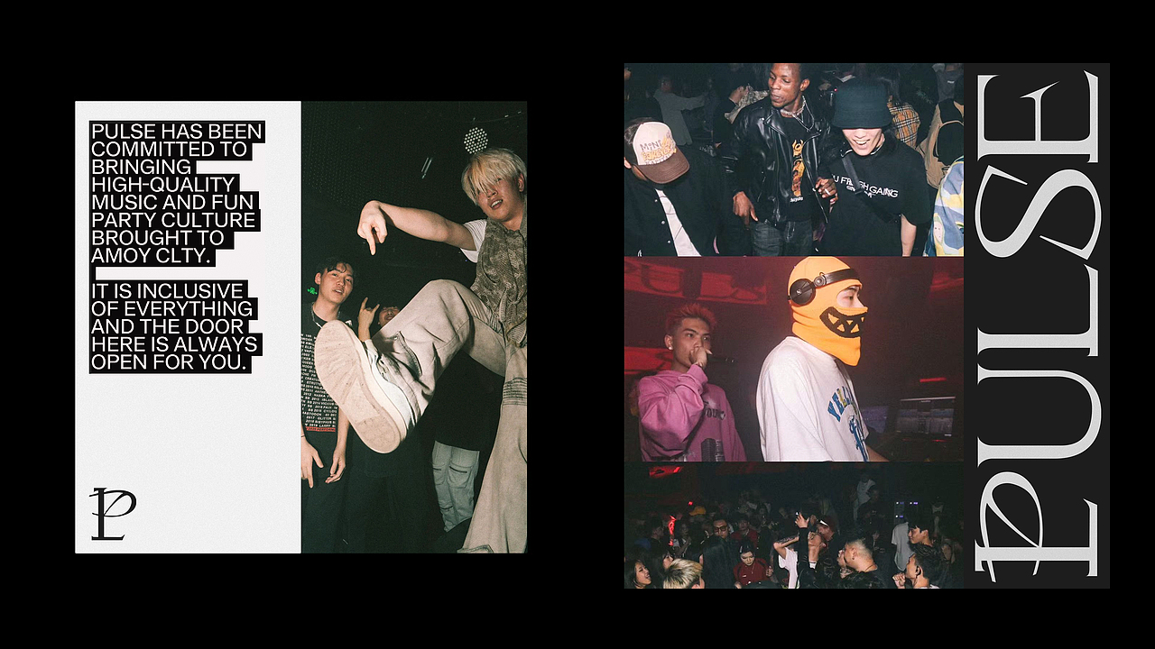 PULSE | 厦门最纯正的HipHop Club | 品牌设计(图ZMzMxMzIxMTA4) - 品牌 - 站酷设计师BrlitDesign原创素材 - 站酷ZCOOL