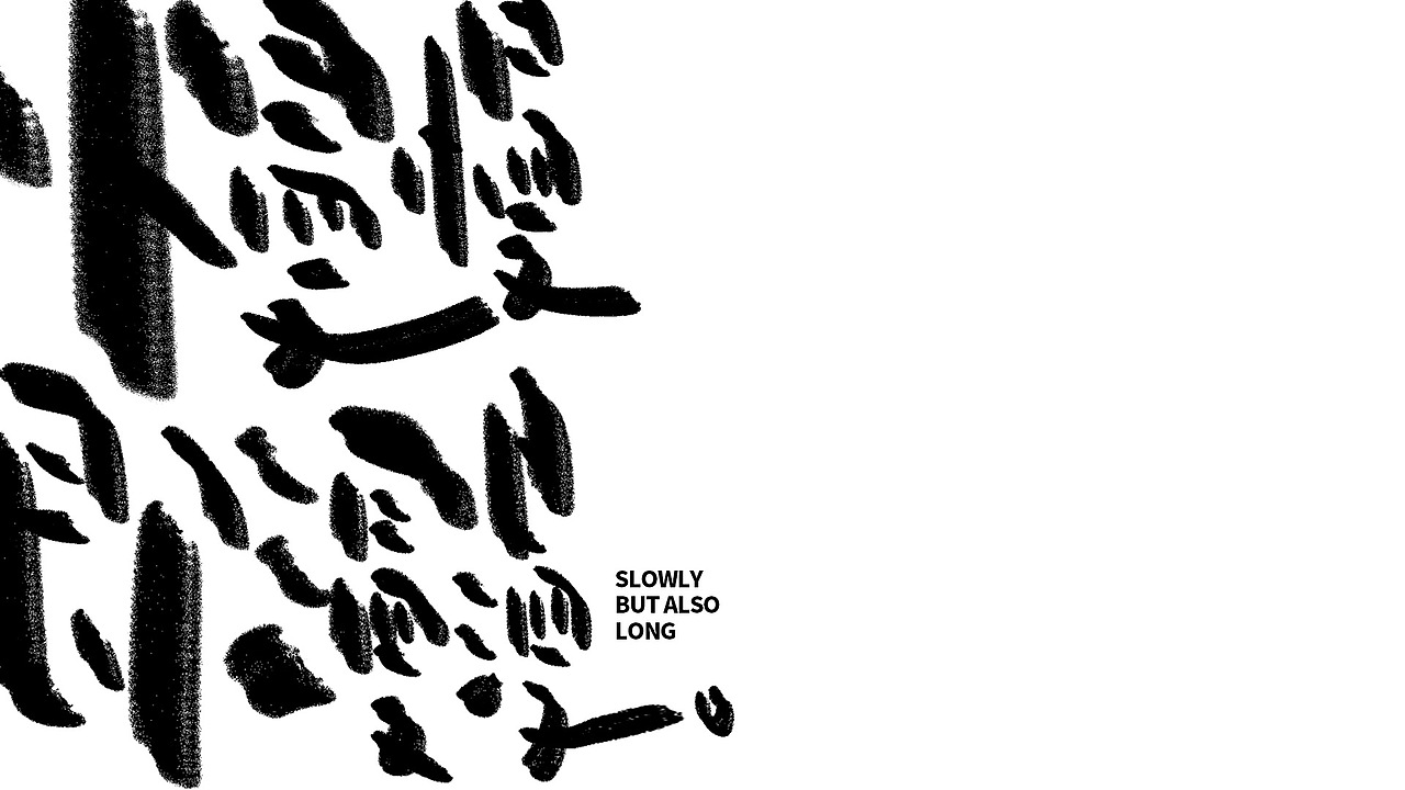 慢慢即漫漫。（图ZMzE4MjA1MTI4） - 字体/字形 - 站酷设计师一个圆Yum原创素材 - 站酷ZCOOL