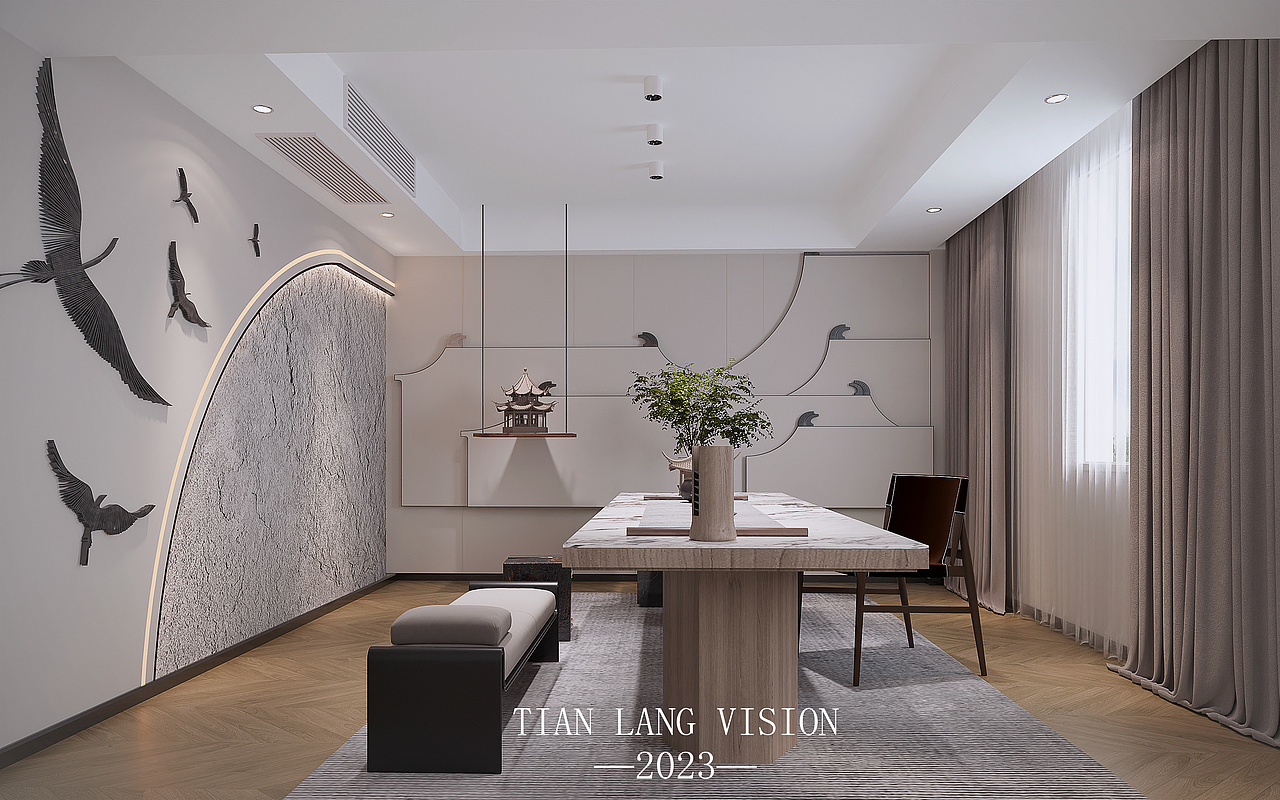 茶室·品茗（图ZMzMwODcyMTky） - 商业空间设计 - 站酷设计师佳宁效果图原创素材 - 站酷ZCOOL