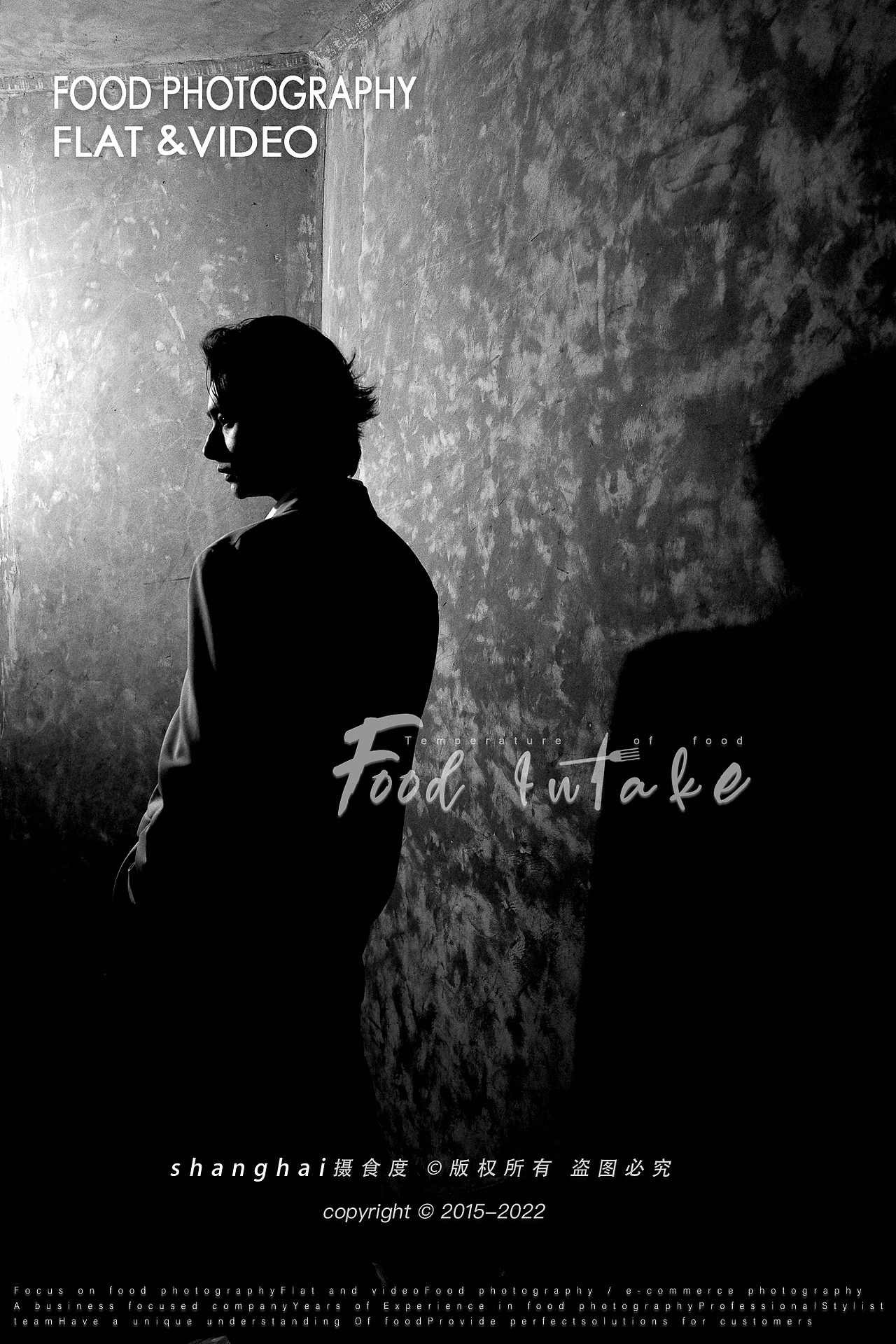 一组人像随性拍摄-暗调-黑白-情绪