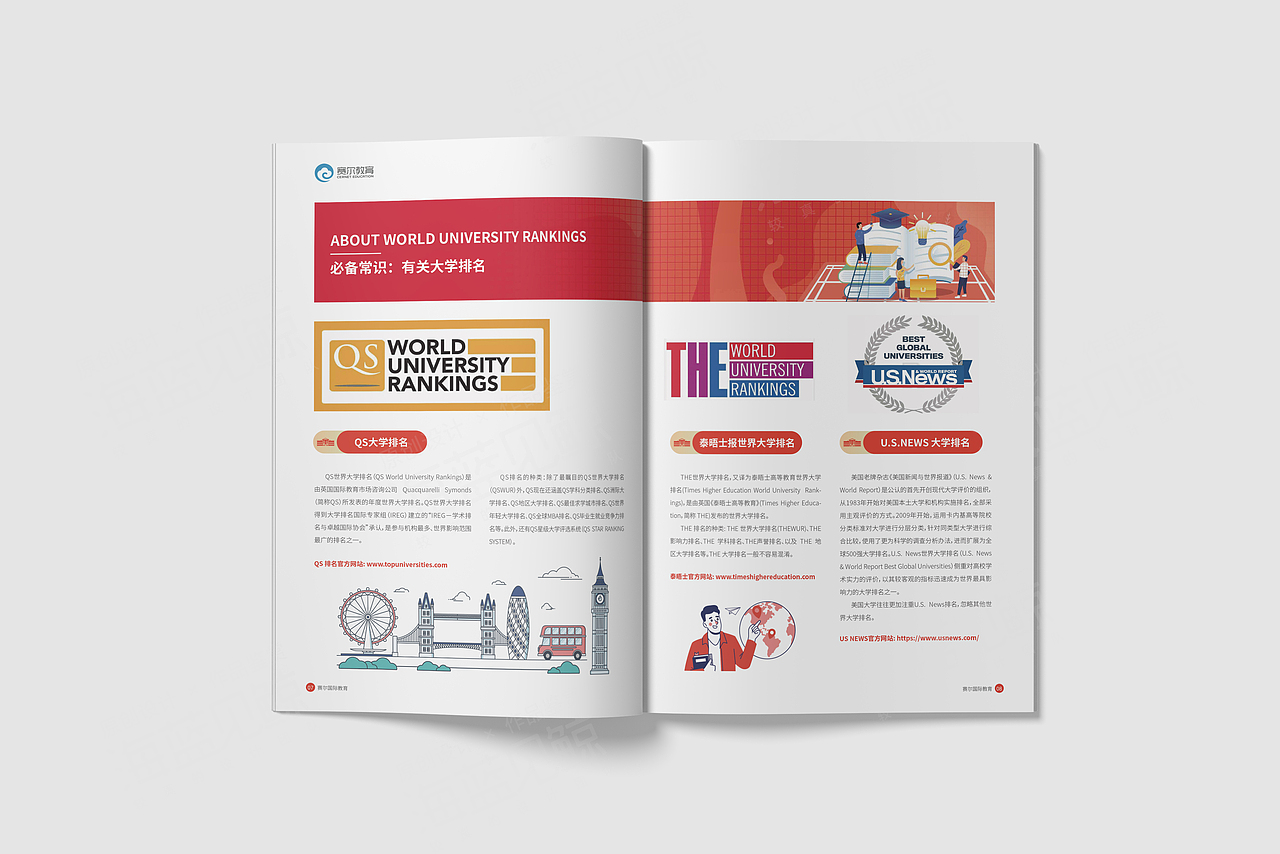 研究生教育留学画册（图ZMzY4NDM0ODI0） - 书籍/画册 - 站酷设计师海蓝见鲸品牌设计原创素材 - 站酷ZCOOL