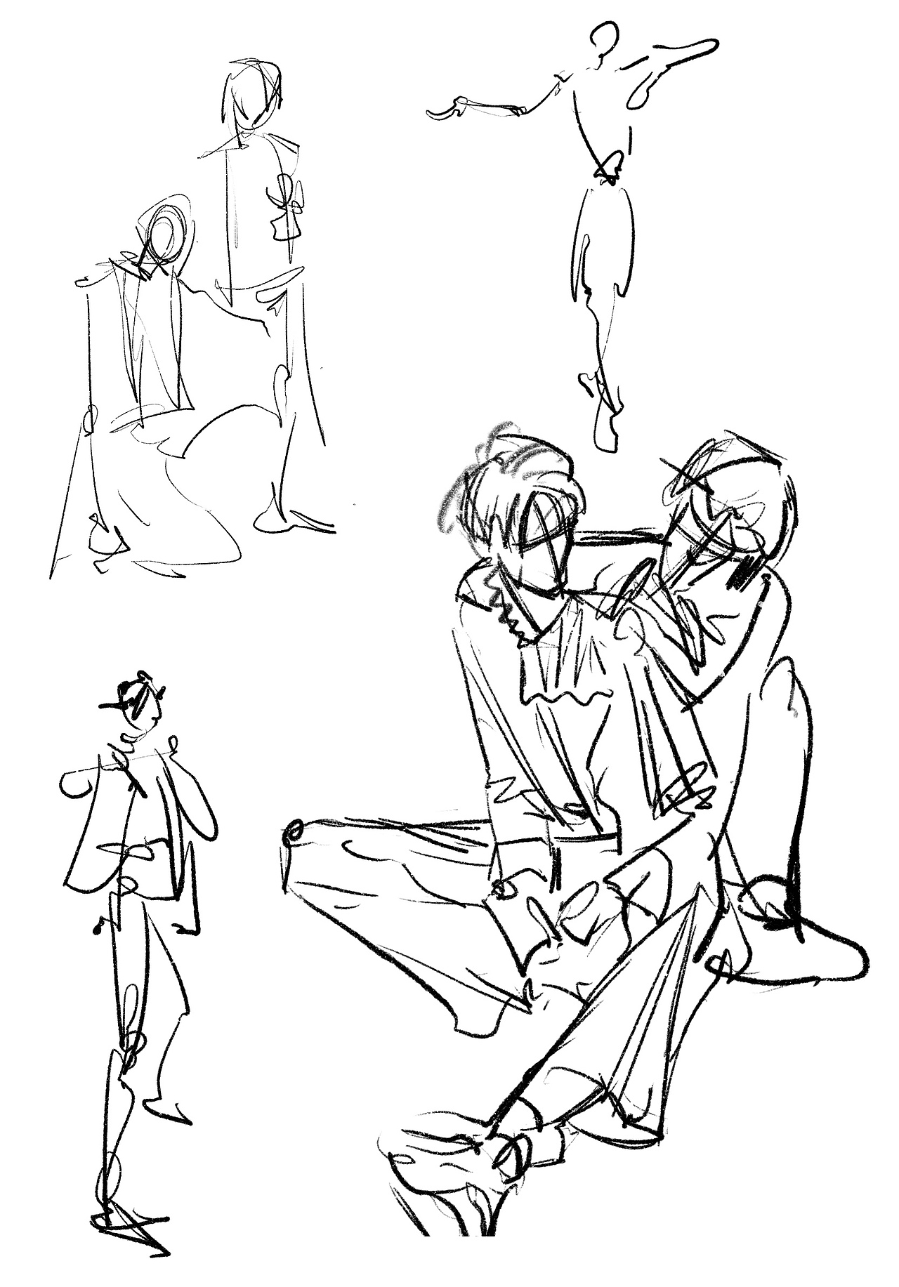 最近的一些速写练习