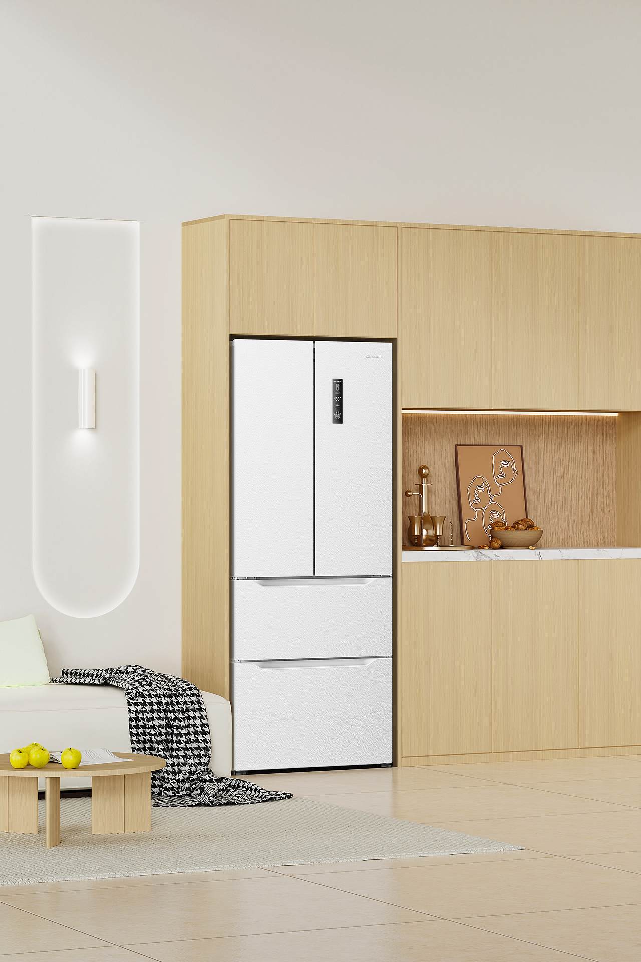 冰箱详情页场景图渲染