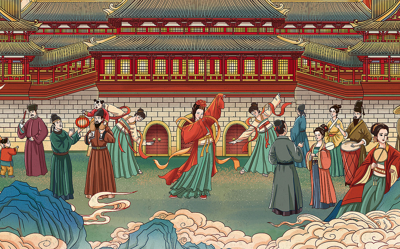 人民日报 X 三欧创意 北宋风物志主视觉KV设计