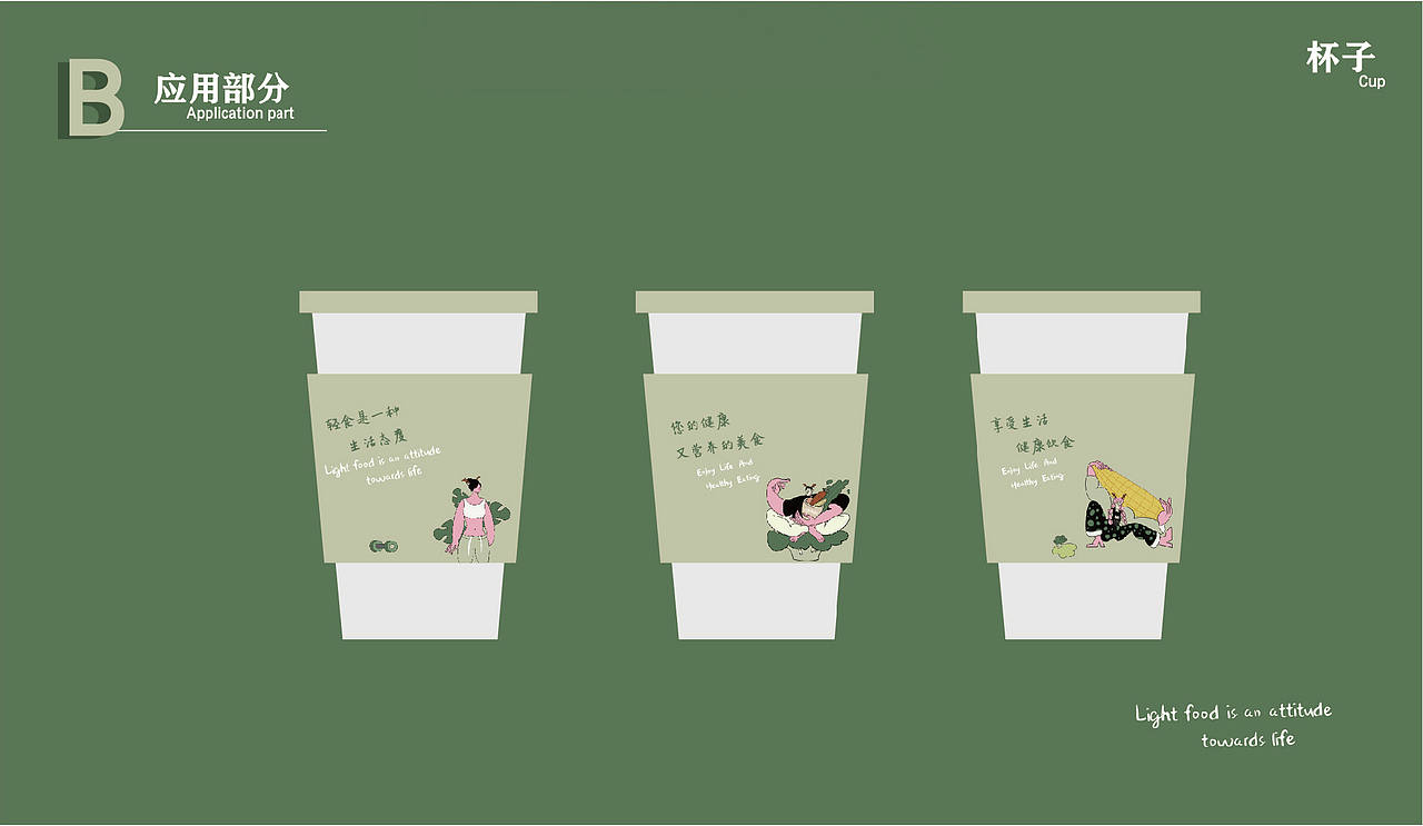 超能鹿战队轻食馆品牌形象设计练习（图ZMzA1ODg5ODc2） - 品牌 - 站酷设计师一只爱吃的居原创素材 - 站酷ZCOOL