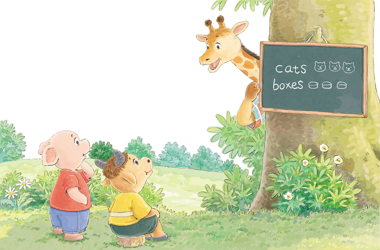 英文小绘本选图（图ZMzE1ODUxNDA4） - 绘本 - 站酷设计师插画师海豹原创素材 - 站酷ZCOOL