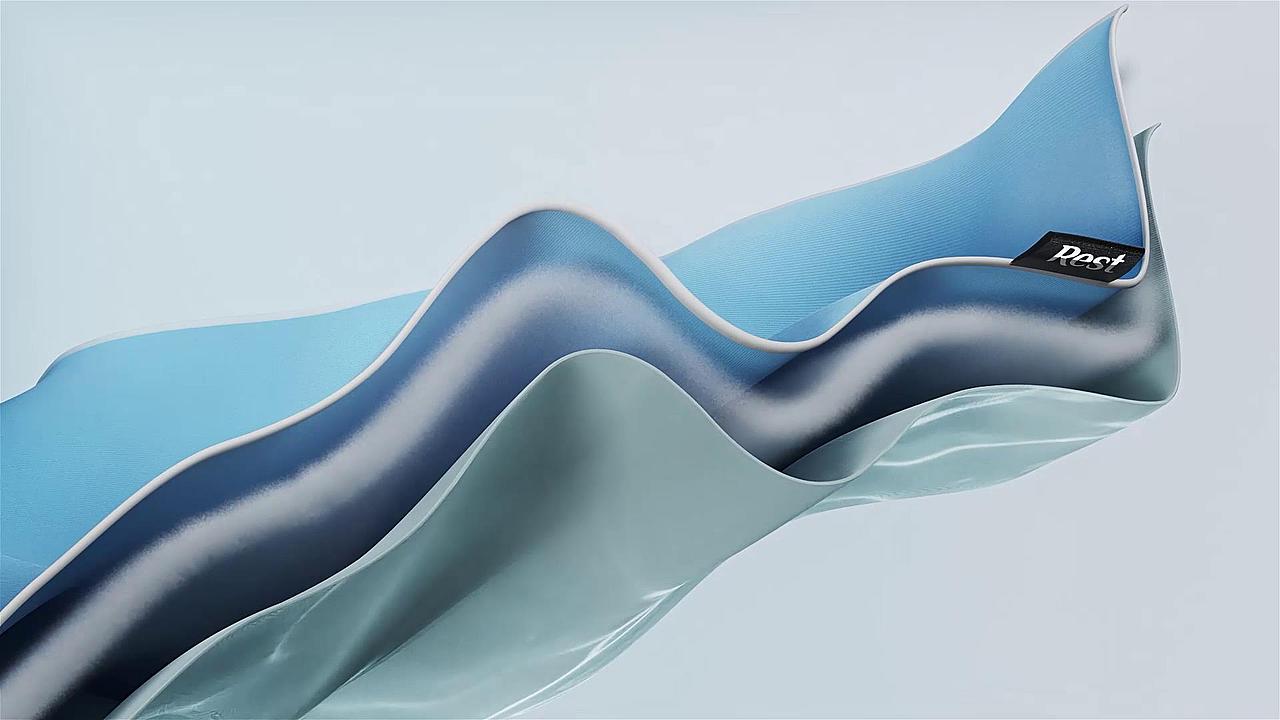 rest空调被三维产品视频