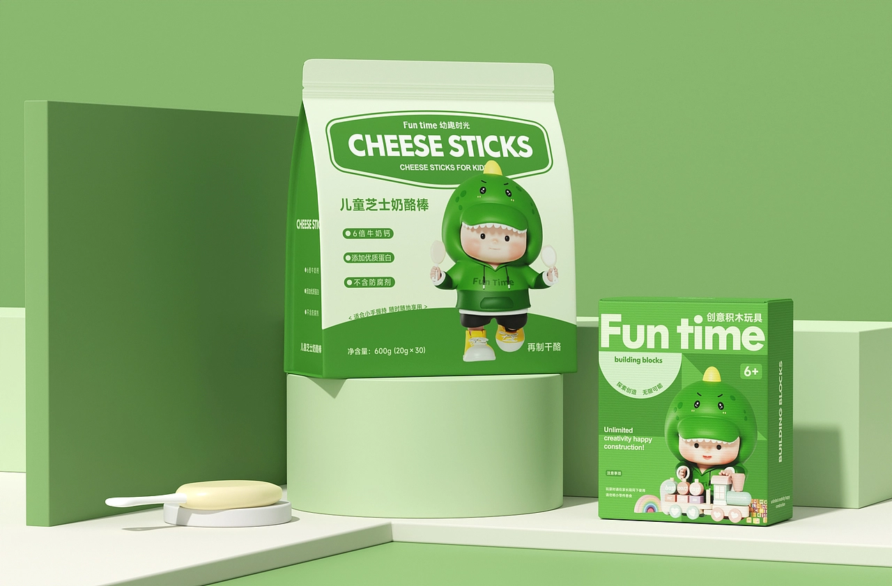 幼趣时光丨龙年儿童品牌IP设计