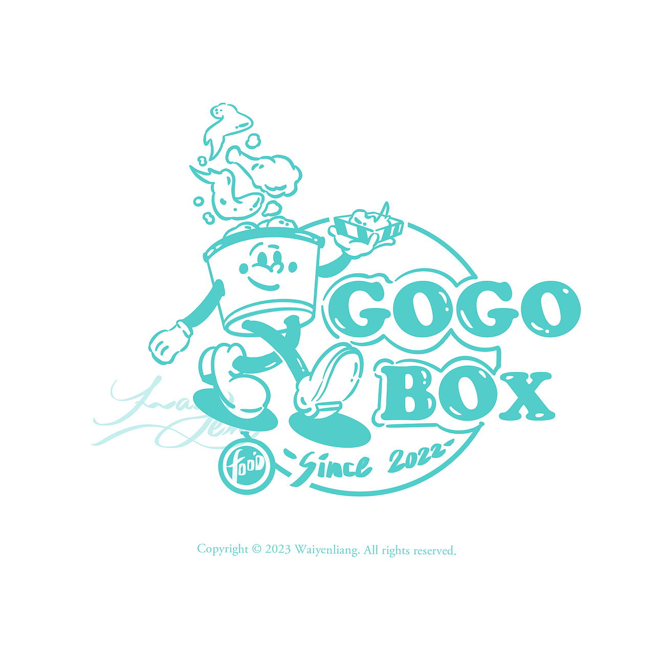 GOGOBOX-鸡翅餐厅的vi设计（图ZMzQwOTA3NDc2） - 酒店餐饮设计 - 站酷设计师梁稳赢原创素材 - 站酷ZCOOL