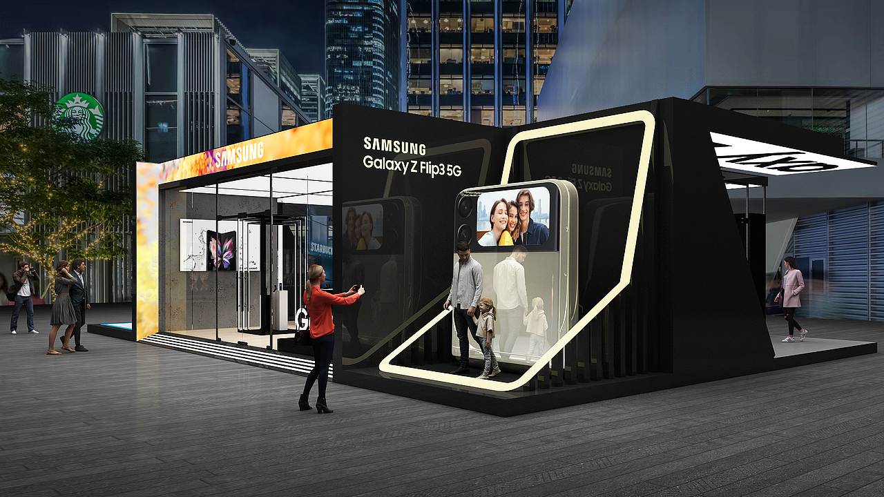 三星手机 Galaxy Z Pop-up Store