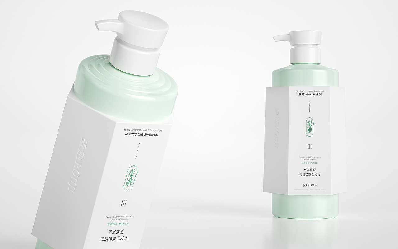柔迹玉龙茶香洗发水、丝滑霜系列场景效果图（图ZMzQ5MjYwNDIw） - 产品 - 站酷设计师HyggeLife原创素材 - 站酷ZCOOL