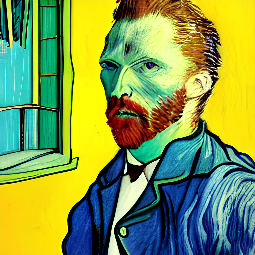 梵高未流出自拍照_pigtruman-站酷zcool