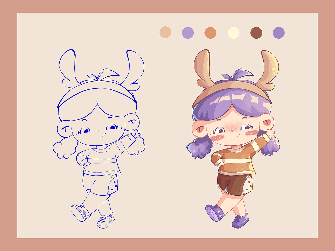 原创童系小人物4（图ZMzI2MDQ5NTQ0） - 儿童插画 - 站酷设计师东了于原创素材 - 站酷ZCOOL