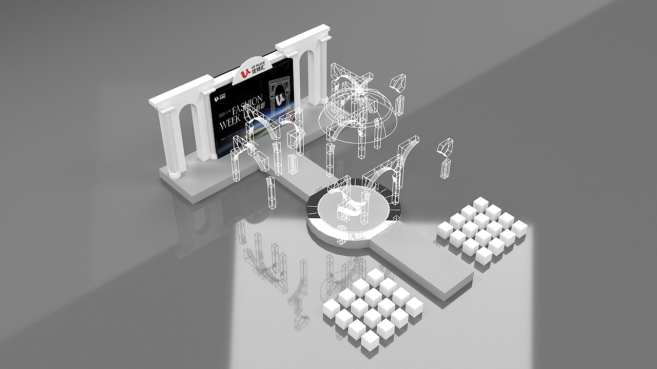 商场美陈展示（图ZMzQyNTE5Mzc2） - 场景 - 站酷设计师fireinorl1原创素材 - 站酷ZCOOL