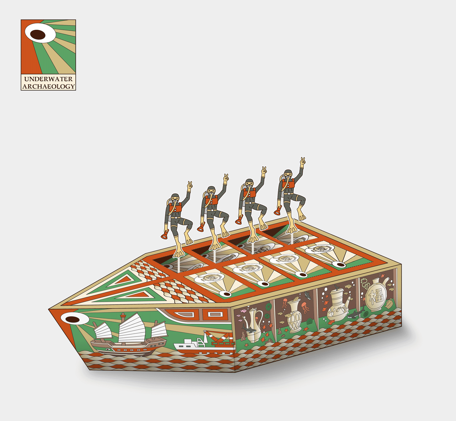 水下考古 · 茶包 Underwater Archaeology