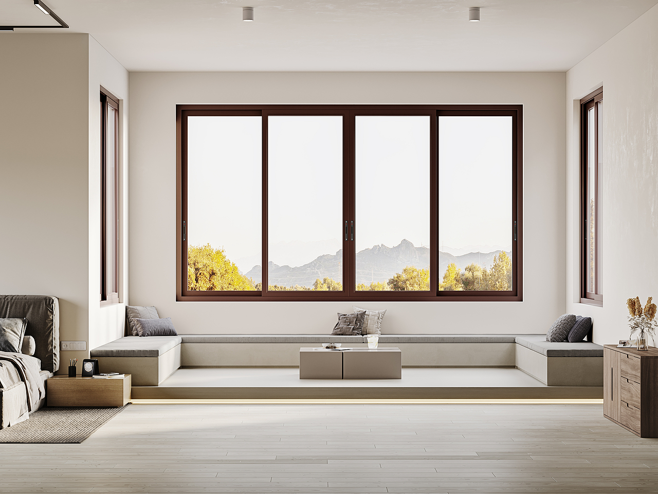 现代门窗效果图