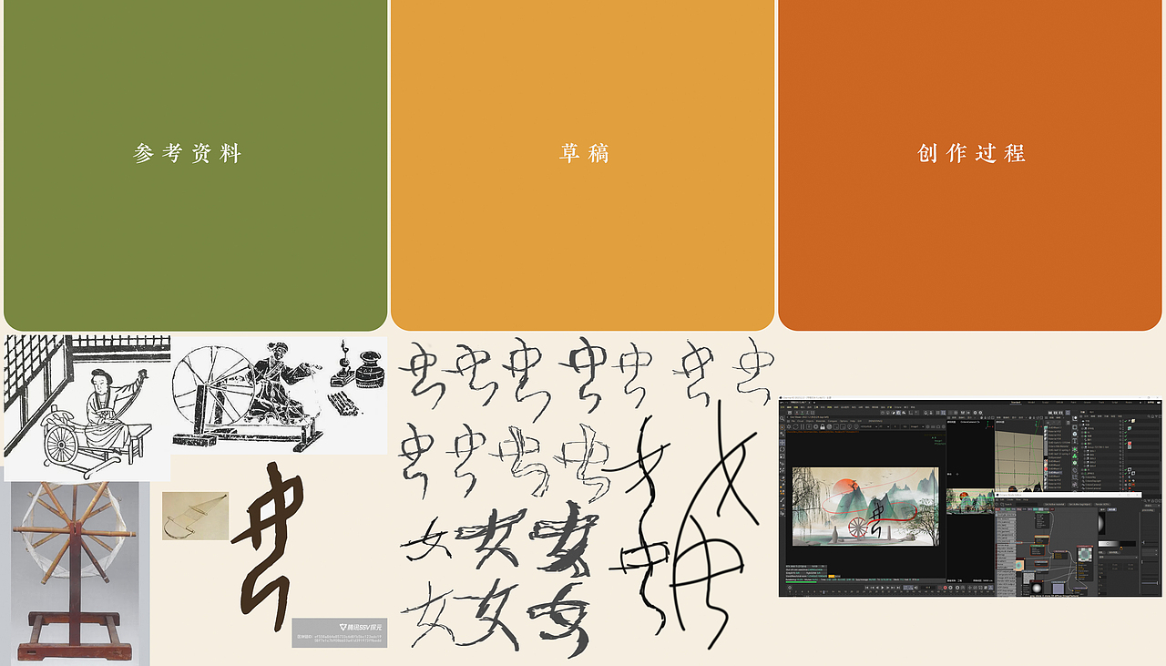 古物焕新young——甲骨文【女】及周边文创产品设计（图ZMzU3MzA4MTAw） - 海报 - 站酷设计师OK棒_原创素材 - 站酷ZCOOL