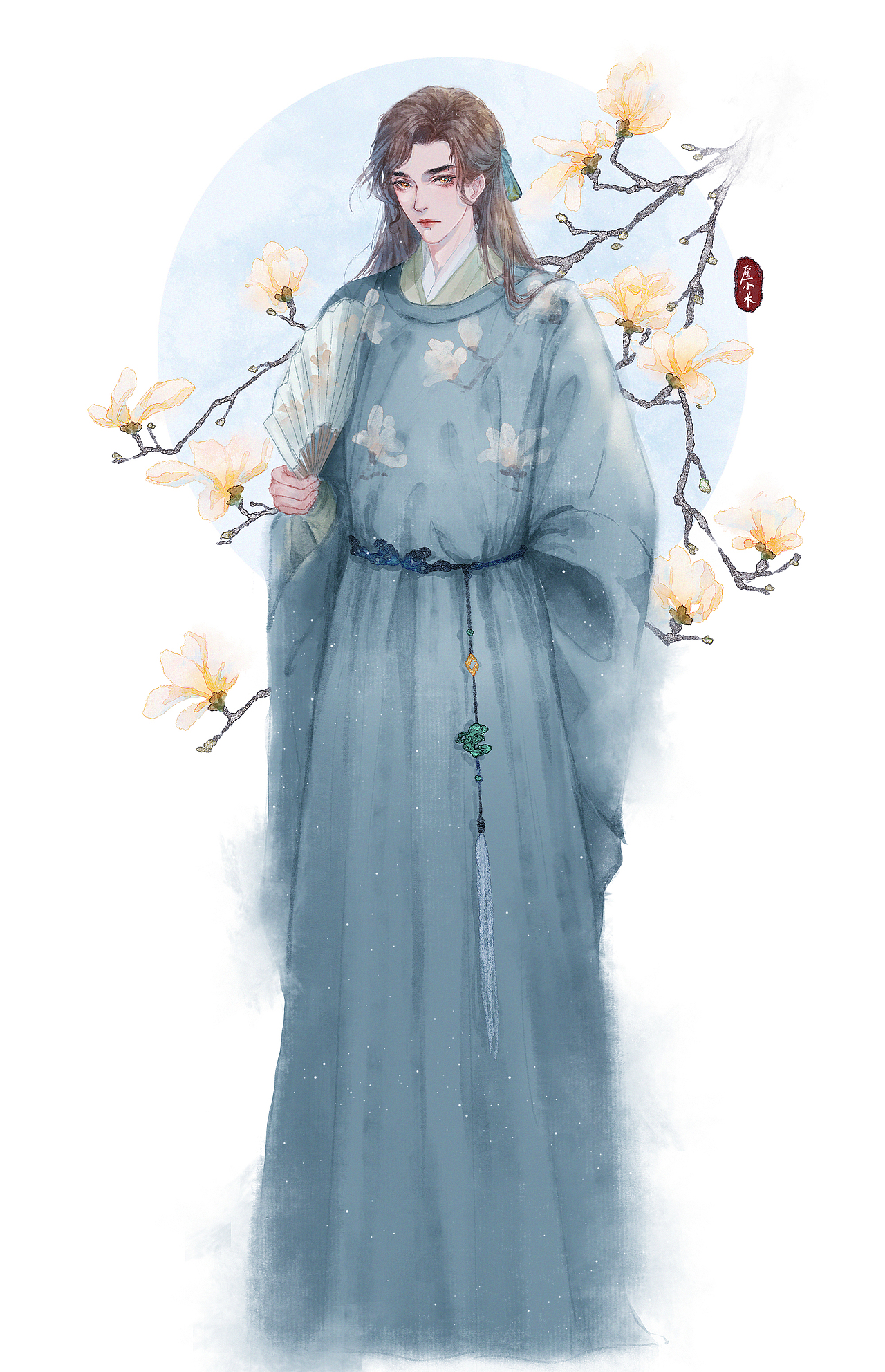 水墨风人物 立绘