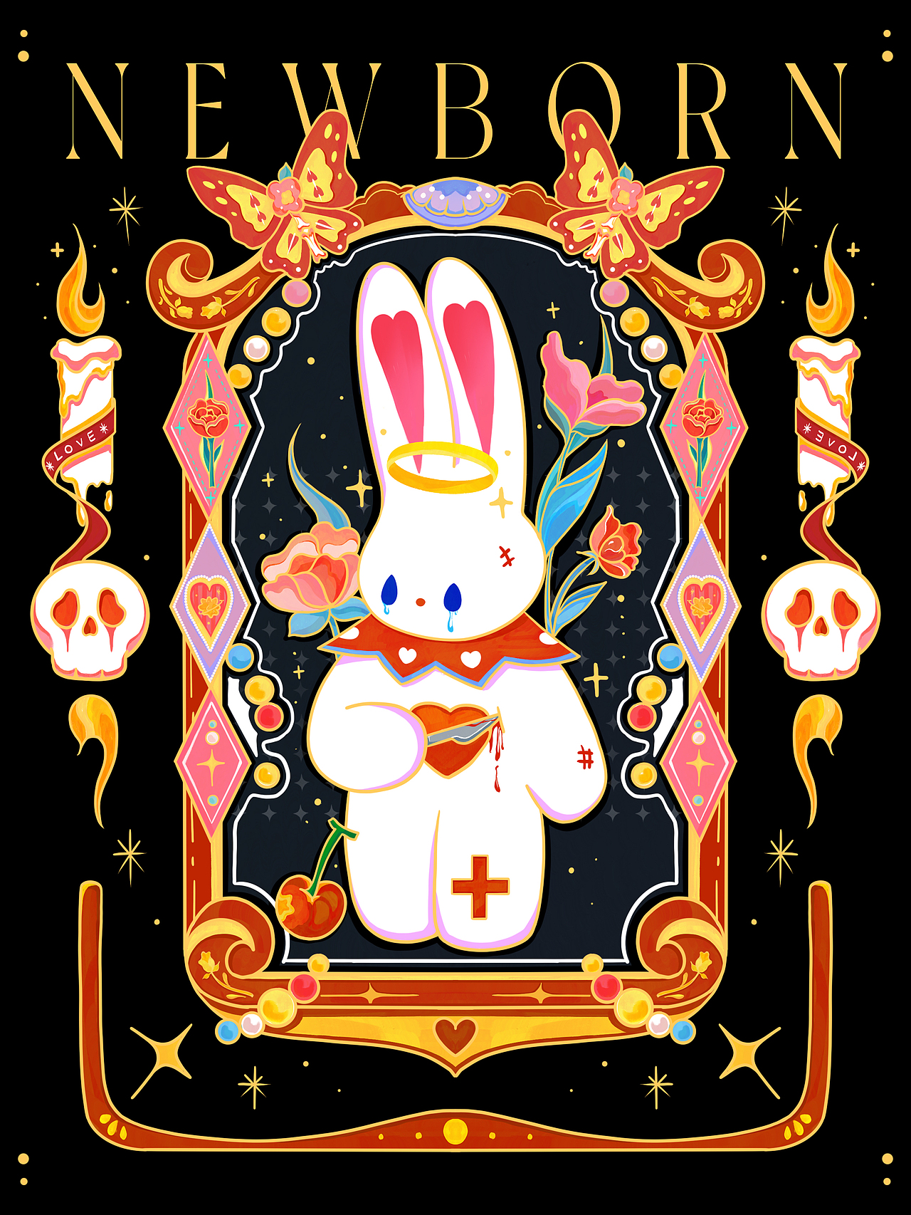 《新生》
点燃我的灵魂<br>刺入我的心脏<br>生命翻篇<br>会有繁花吗 会有蝴蝶吗 会快乐吗