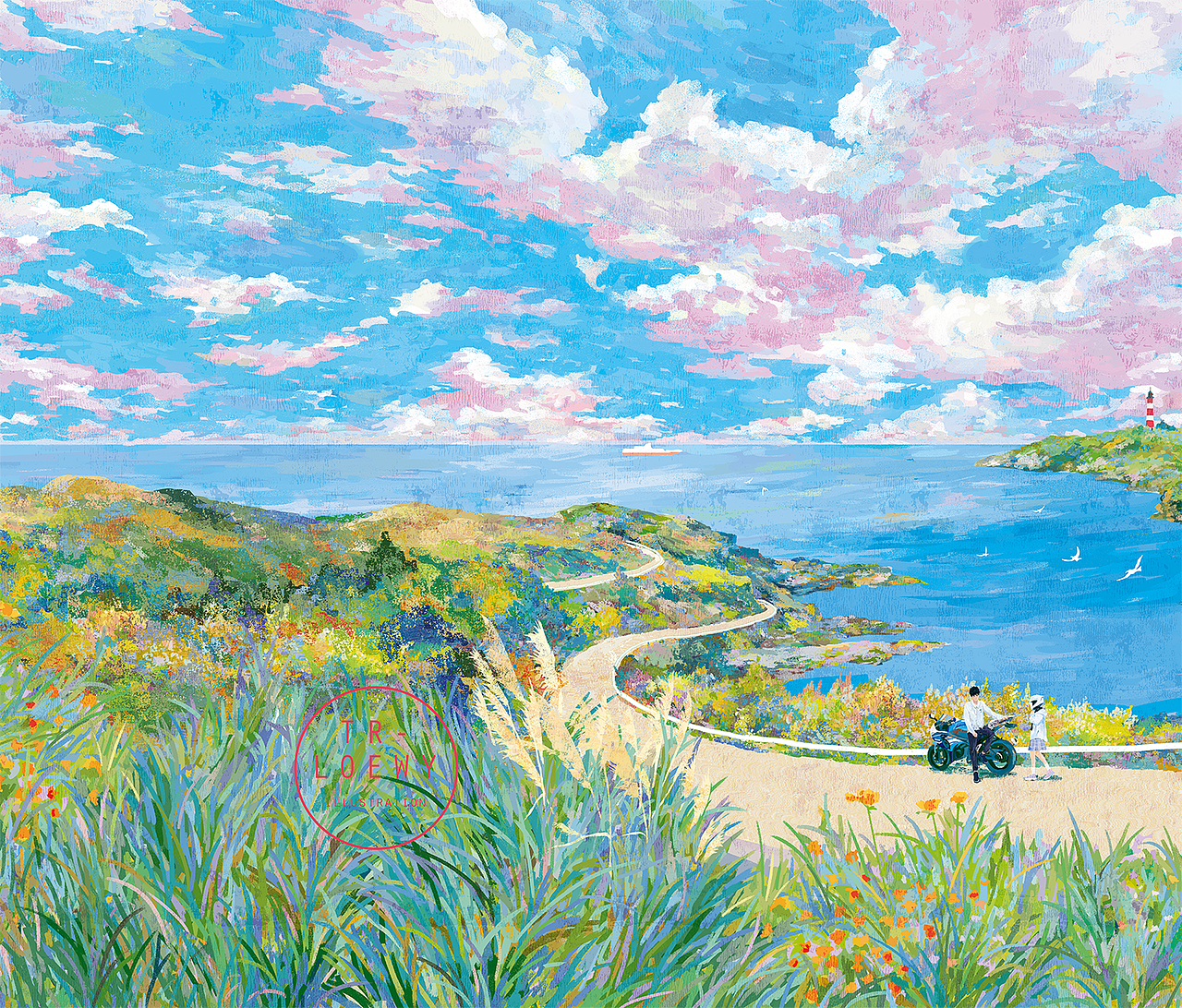 给小说岛屿日记绘制的封面插画（图ZMzM2MzkxMTUy） - 商业插画 - 站酷设计师插画师陶然原创素材 - 站酷ZCOOL