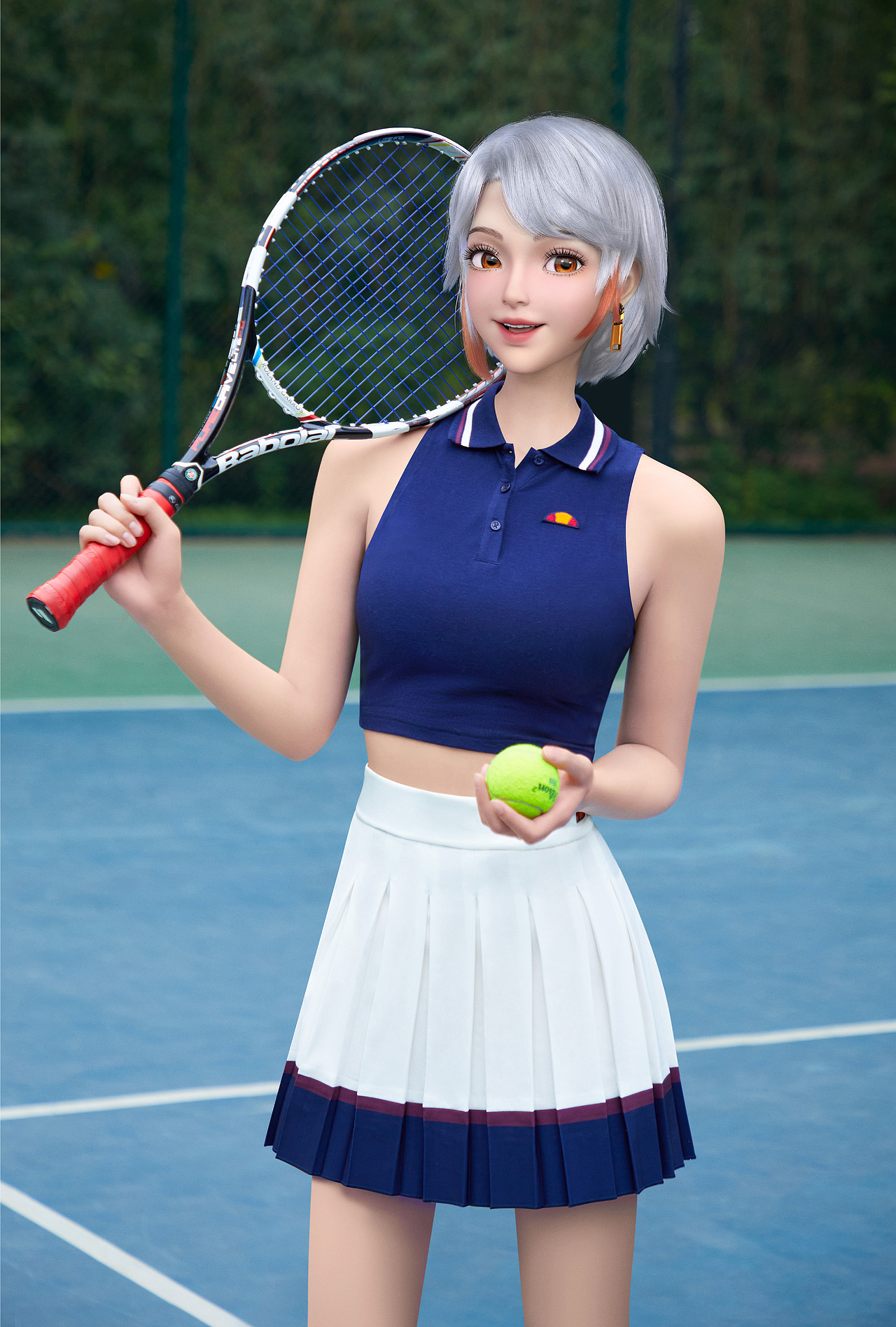 虚拟人 | 橙络络-中国移动动感地带