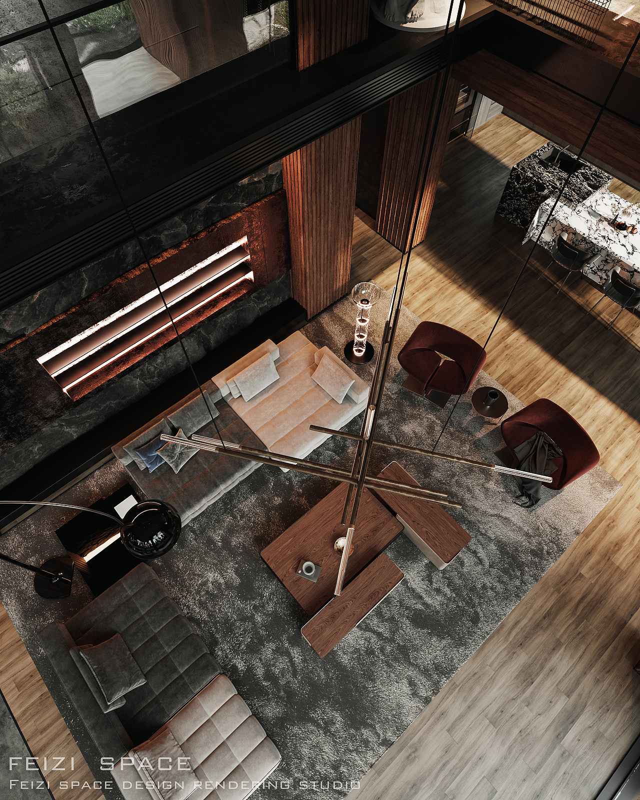 暗黑意式豪宅寫實效果圖（圖ZMzQ2MDc4NzUy） - 其他空間 - 站酷設(shè)計師非子空間視覺原創(chuàng)素材 - 站酷ZCOOL