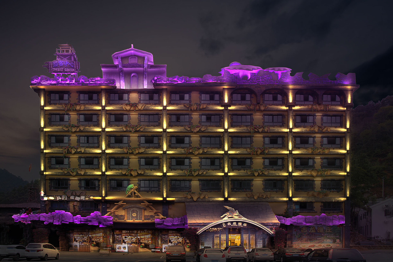 早期的一些商业中心建筑写字楼亮化效果图（图ZMzQyNjY5MDg4） - 建筑设计 - 站酷设计师WuRWAda原创素材 - 站酷ZCOOL