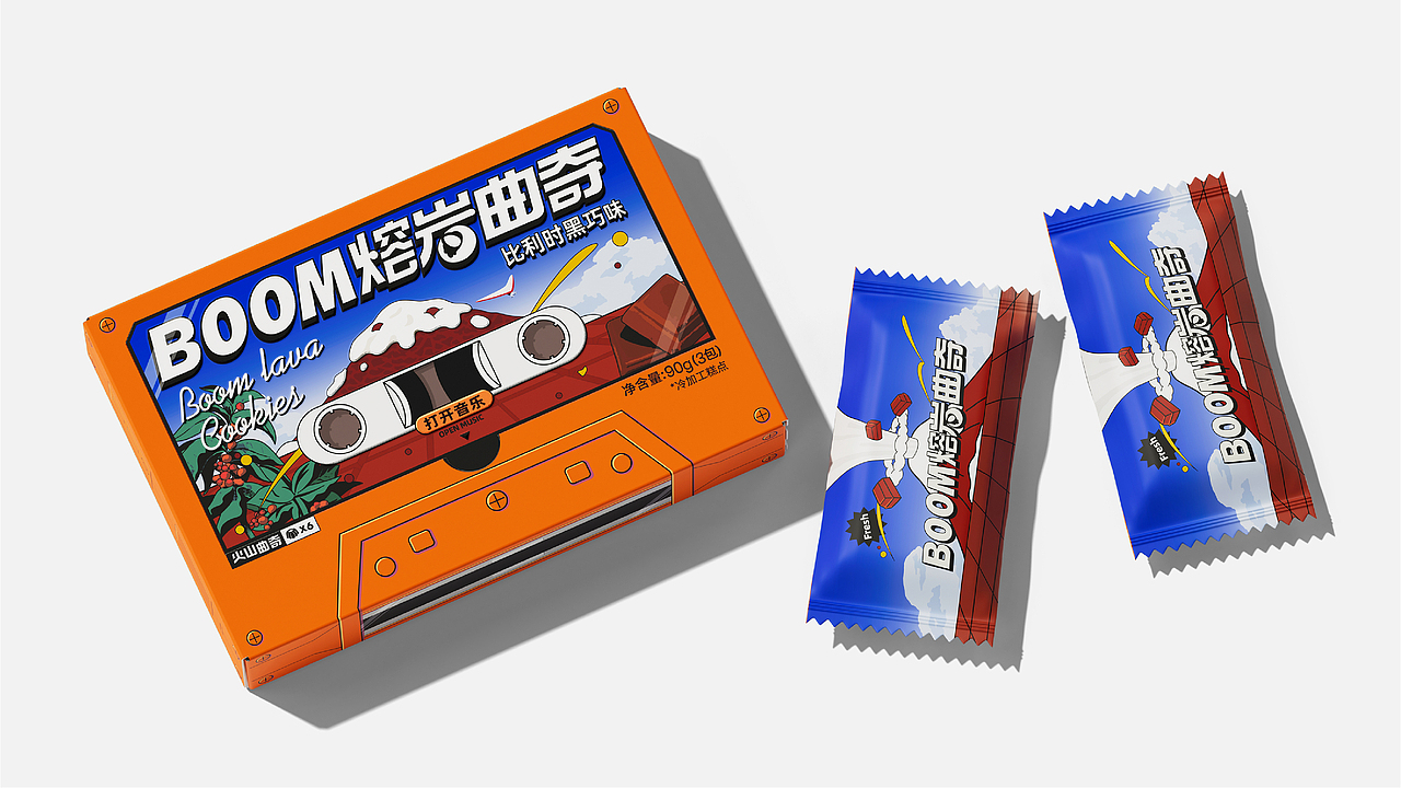 弗利小芙|BOOM熔岩曲奇(图ZMzIzNzk0Nzc2) - 包装 - 站酷设计师滚球设计原创素材 - 站酷ZCOOL
