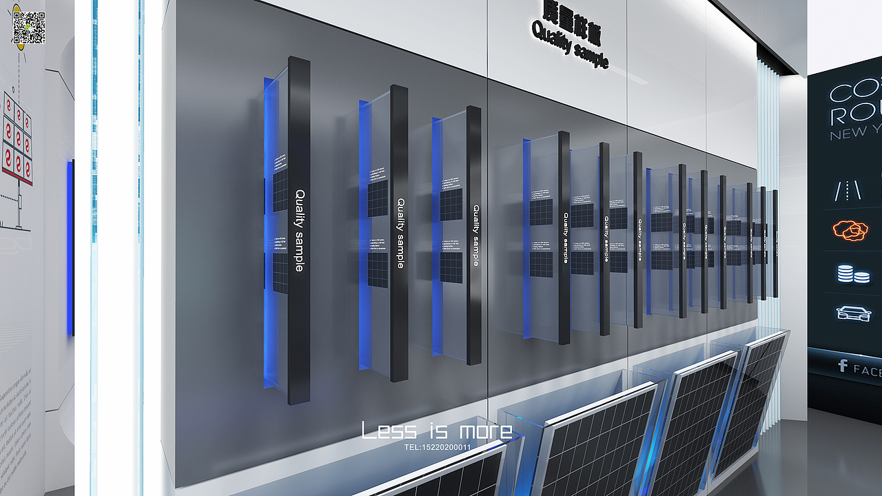 太阳能-光伏发电企业展厅（图ZMzQyMTc4ODcy） - 展陈设计 - 站酷设计师少即多原创素材 - 站酷ZCOOL
