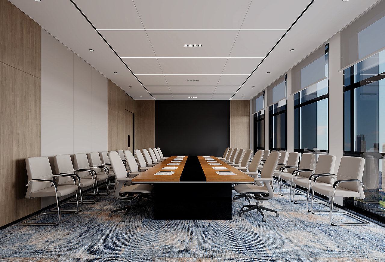 工装办公室效果图表现