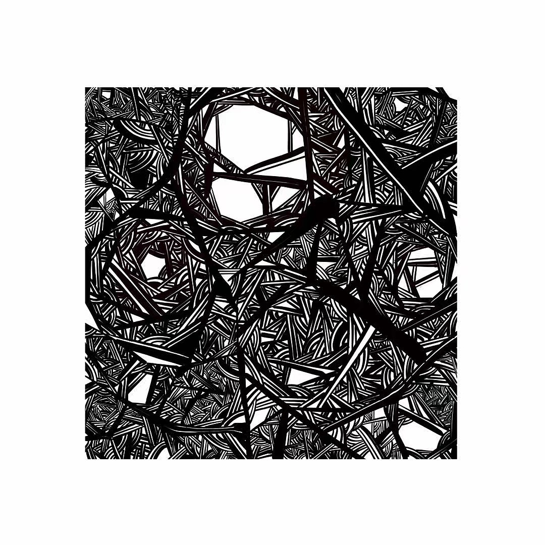 黑白装饰画（图ZMzAxMzEzNDg0） - 艺术插画 - 站酷设计师榆木可雕原创素材 - 站酷ZCOOL