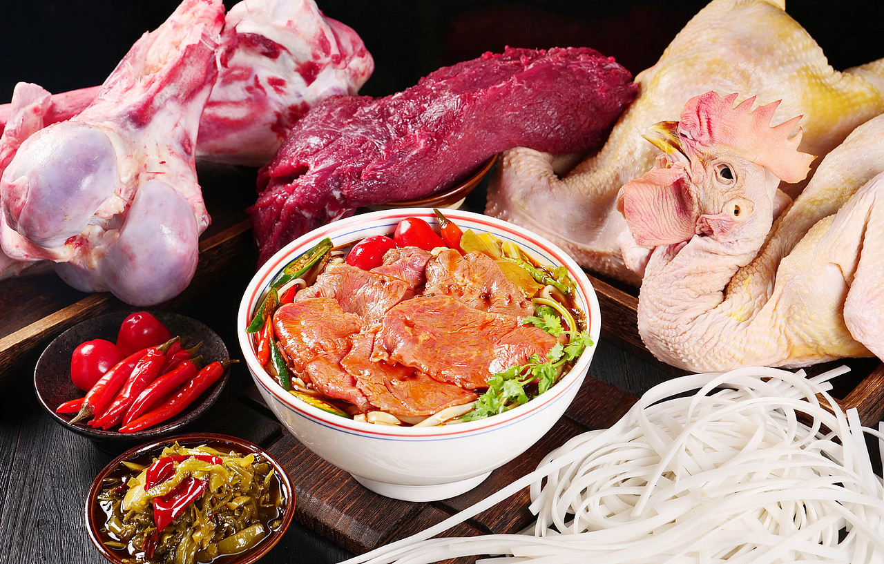 米线/米粉/羊肉粉/重庆小面/抄手拍摄