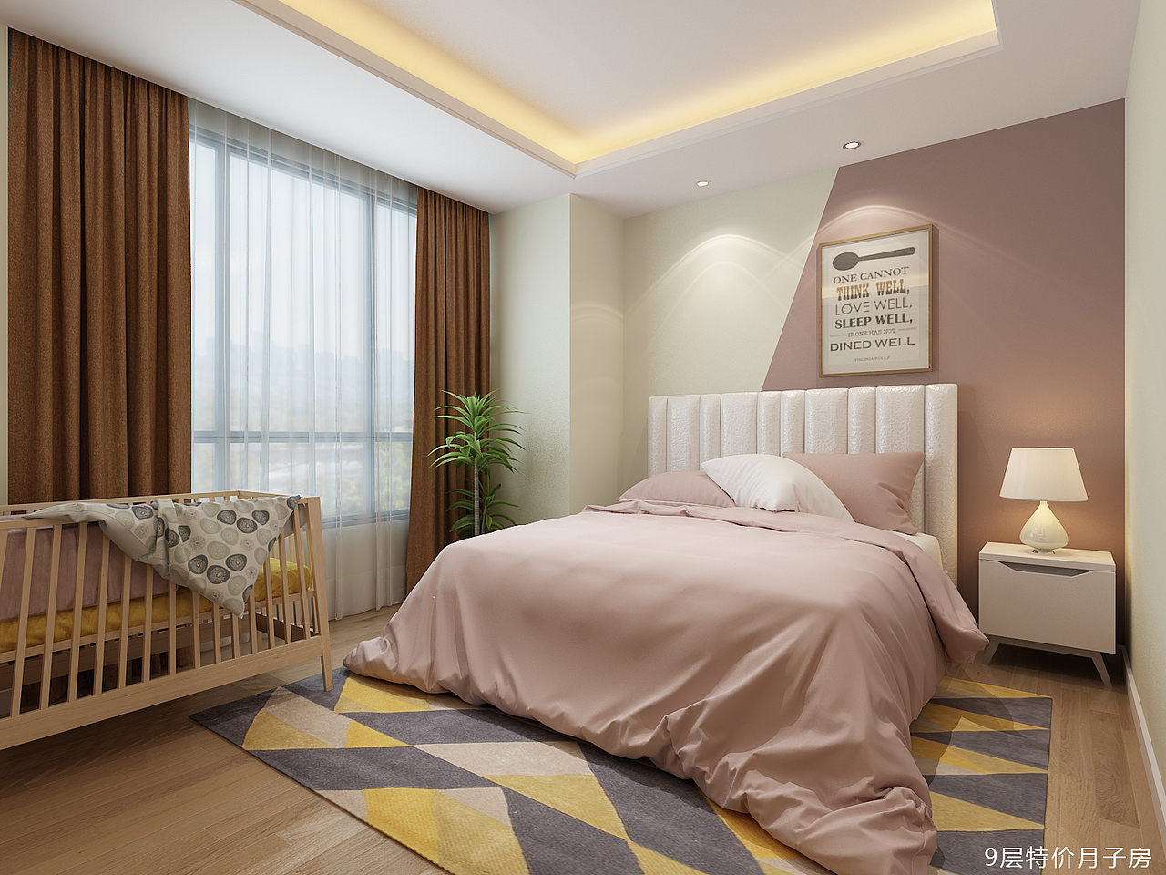 银川装修公司|银川爱玛家母婴中心装修设计方案鉴赏（图ZMzQ4NDE5ODQ4） - 商业空间设计 - 站酷设计师宁夏镹臻工装原创素材 - 站酷ZCOOL