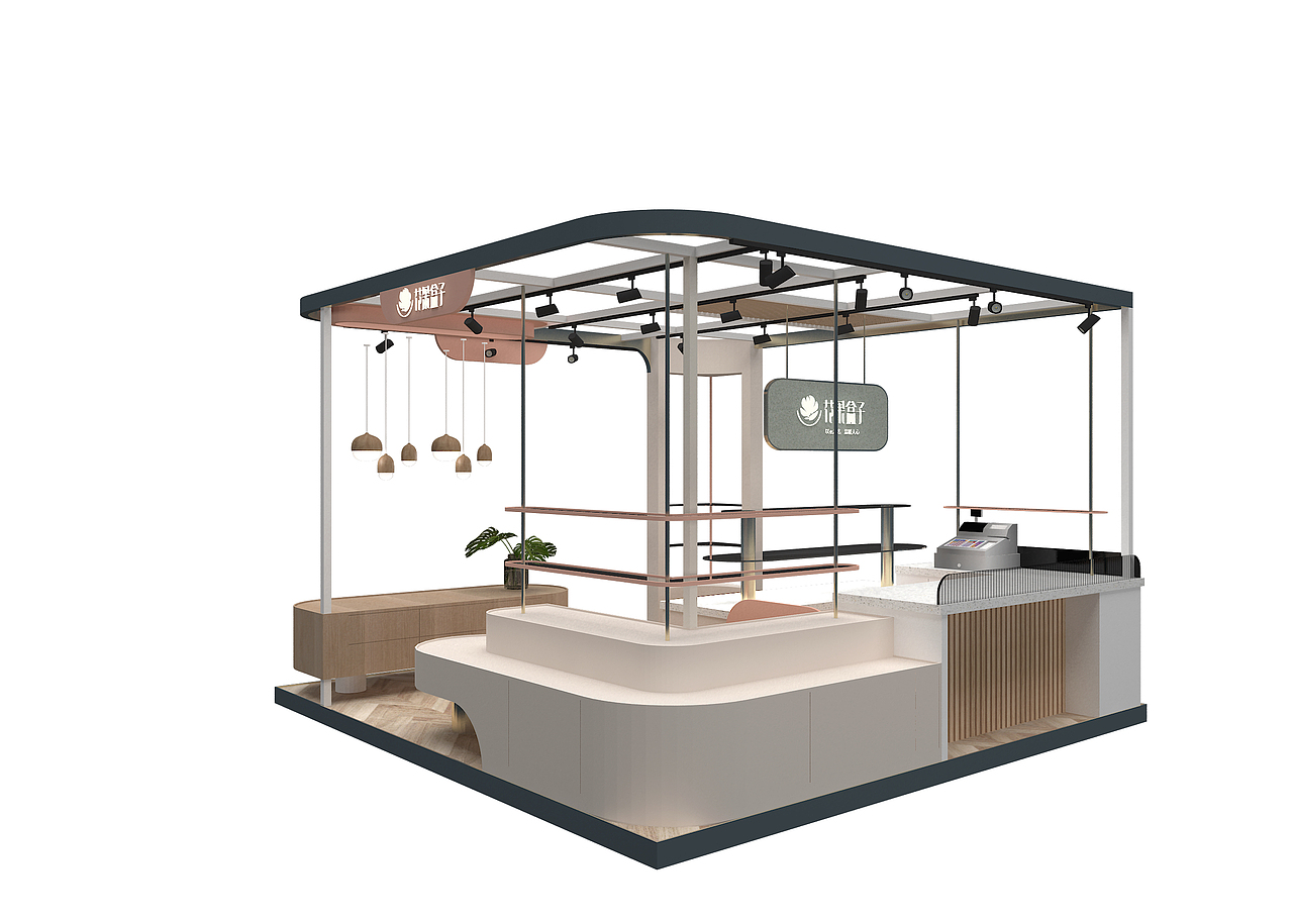 花店中岛-花果盒子常州龙湖天街店（图ZMzE2MjgyNDgw） - 商业空间设计 - 站酷设计师设计师佐拉拉拉原创素材 - 站酷ZCOOL