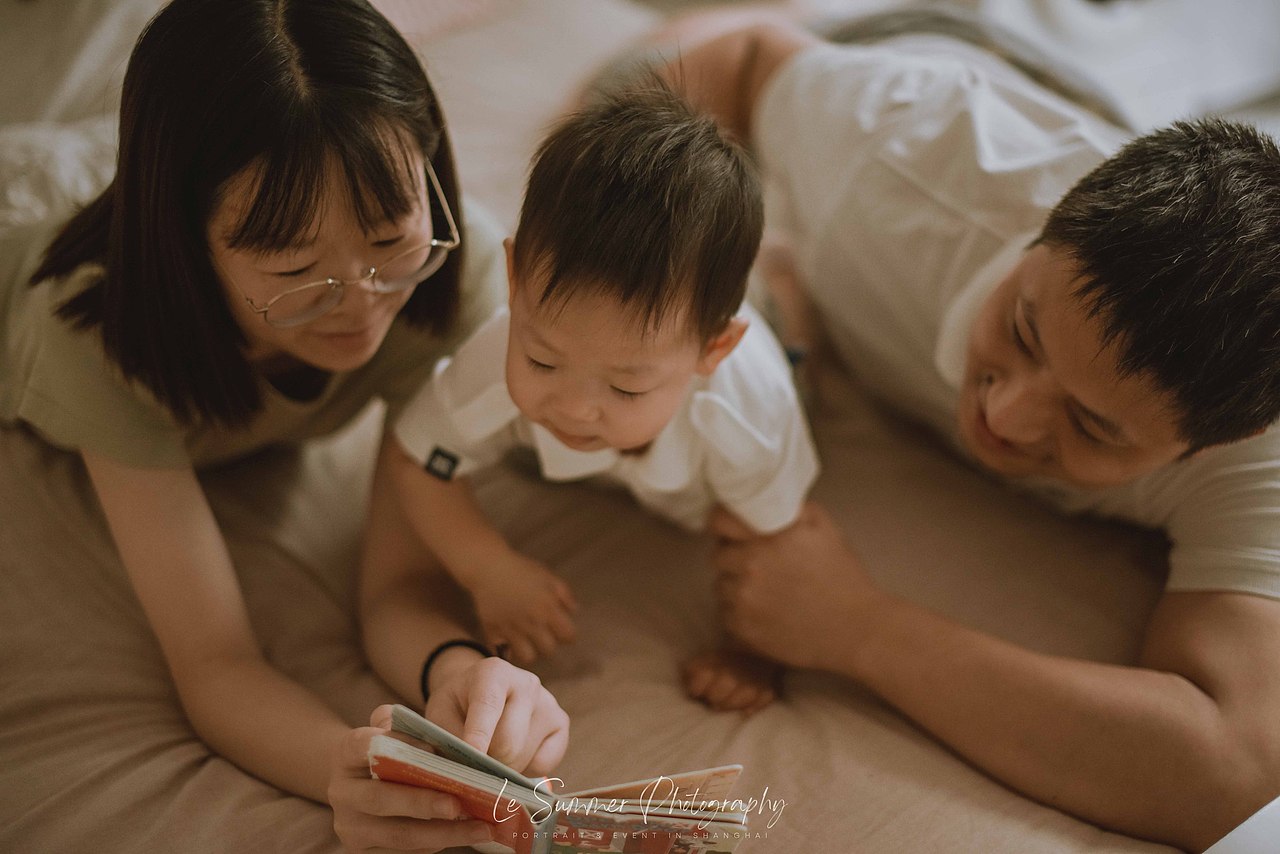 家庭纪实系列-暖秋【乐夏摄影 儿童 家庭 上海】