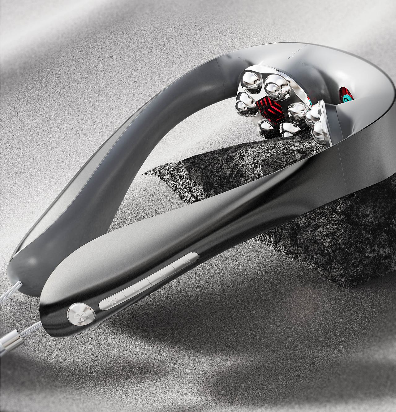 SKG P7pro颈部按摩仪（图ZMzIxOTA3Njc2） - 生活用品 - 站酷设计师设际邹工业设计原创素材 - 站酷ZCOOL