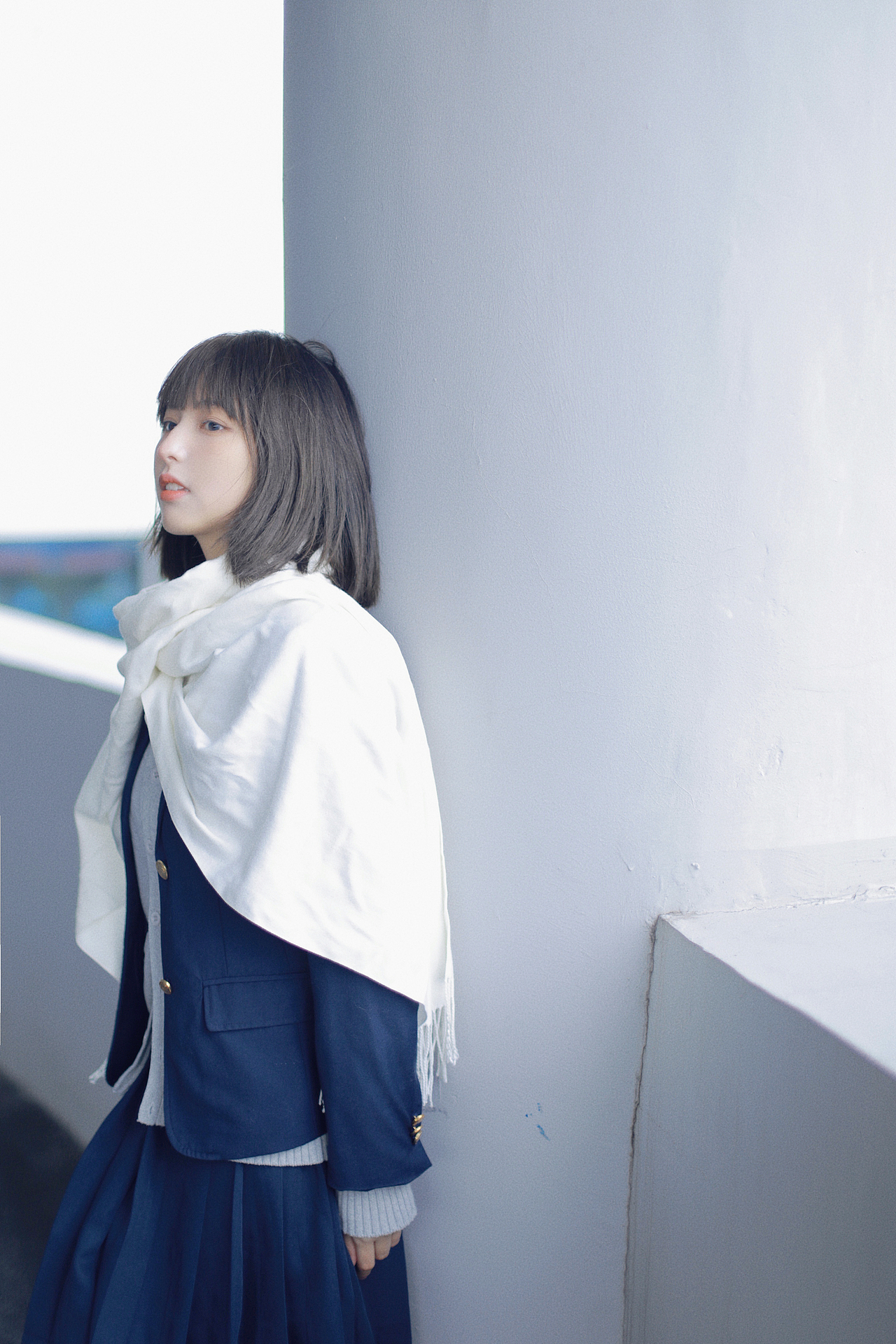 是生活的你美还是JK的你（图ZMzA5OTgzNzQ0） - 人像摄影 - 站酷设计师萌又三岁原创素材 - 站酷ZCOOL