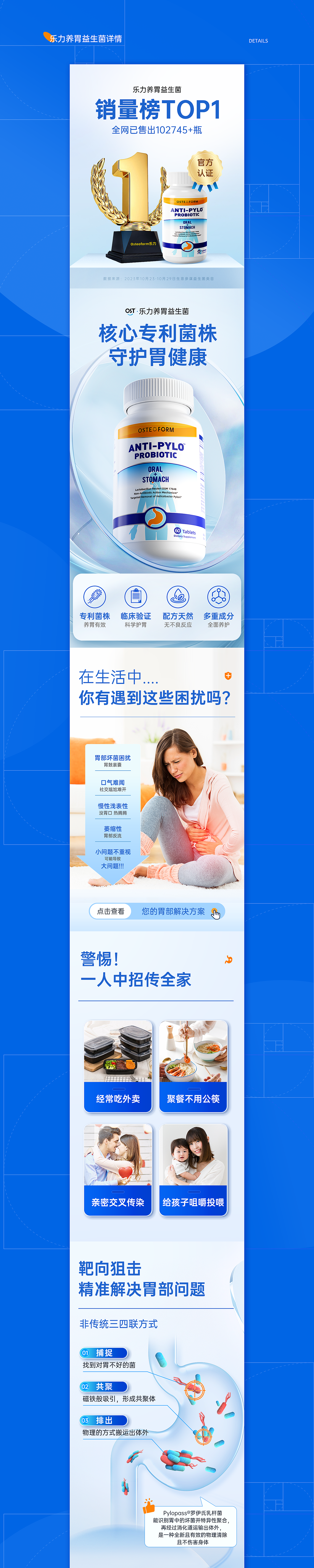 养胃益生菌详情页（图ZMzYwNjQ2NjMy） - 电商 - 站酷设计师呆瓜画图原创素材 - 站酷ZCOOL