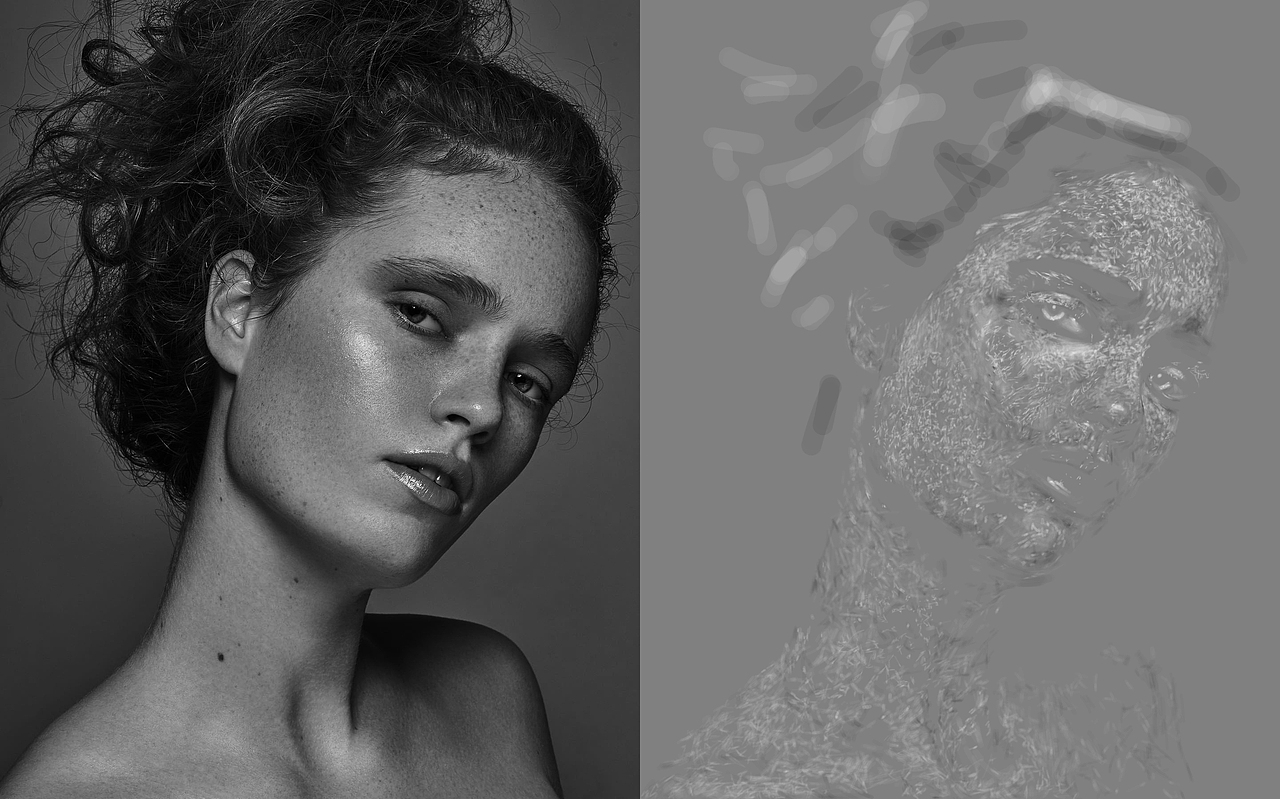 人像修图41——中性灰修图22