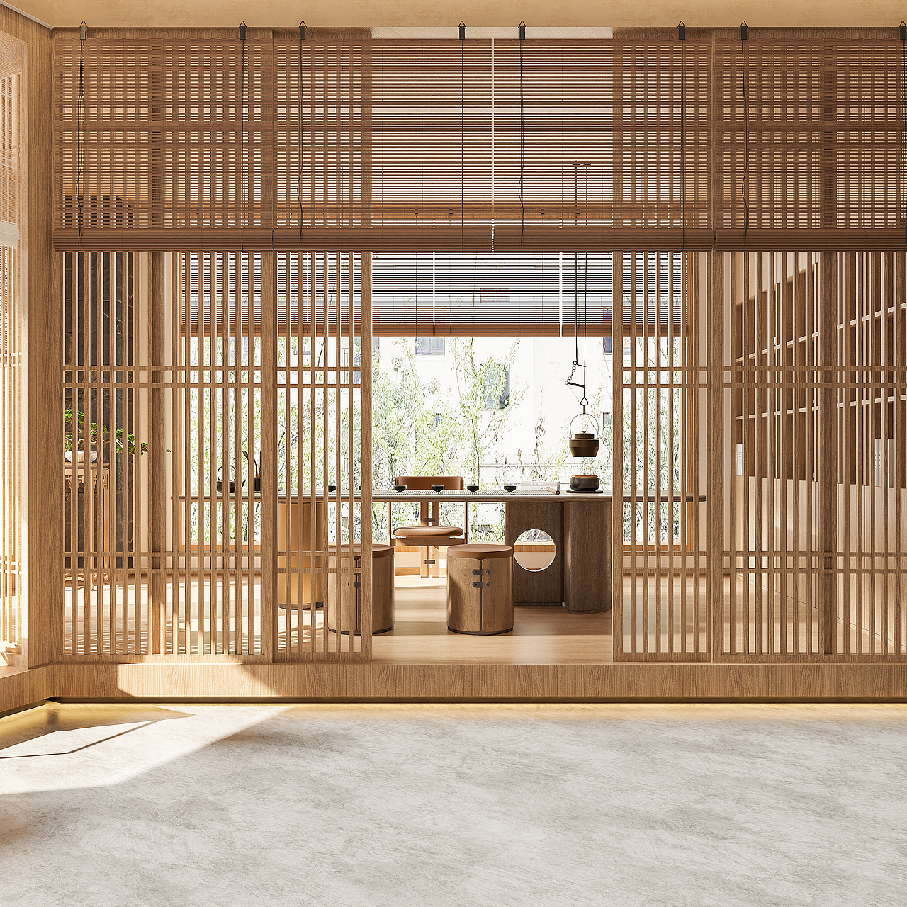 饱含情韵的茶楼禅意设计