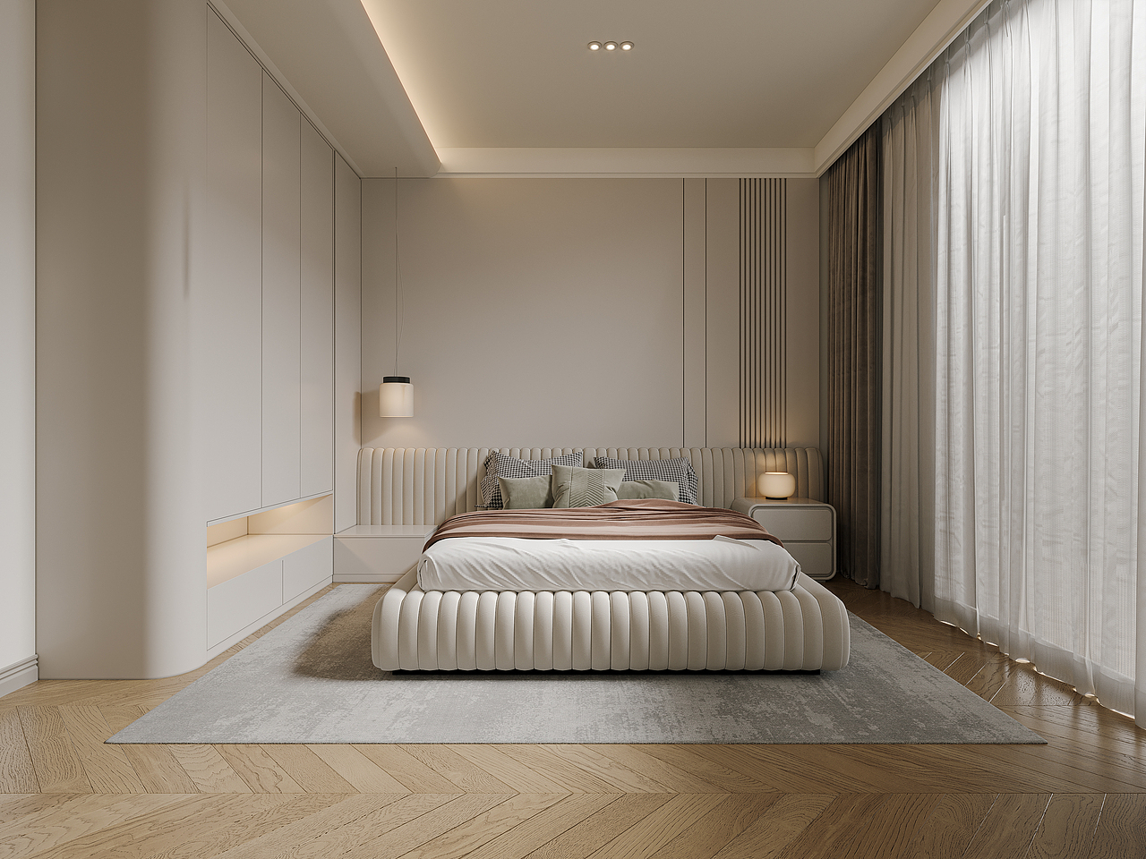 现代｜家装表现 | NAIYOU（图ZMzQyNzkwMzM2） - 家装设计 - 站酷设计师一只小星星星原创素材 - 站酷ZCOOL