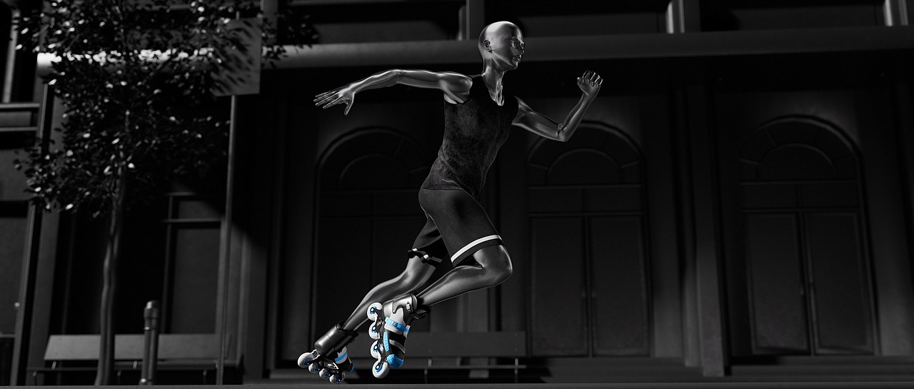 自由式轮滑——花式刹停轮滑鞋（图ZMzQ3NzEzMDY0） - 鞋履设计 - 站酷设计师Elementalspirit原创素材 - 站酷ZCOOL