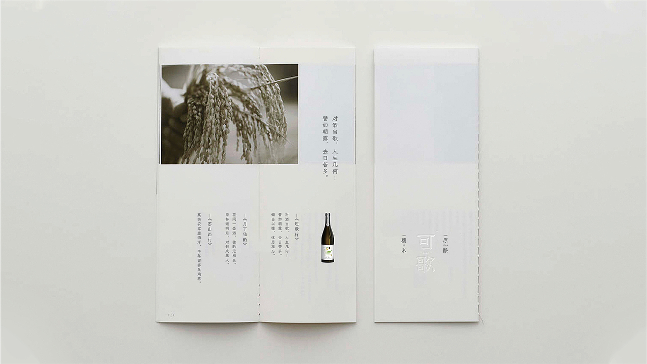設謀鋪 | 可歌® 米酒包装设计
