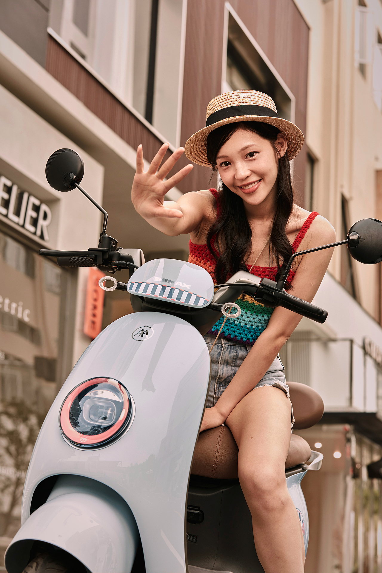 爱玛电动车 拍摄