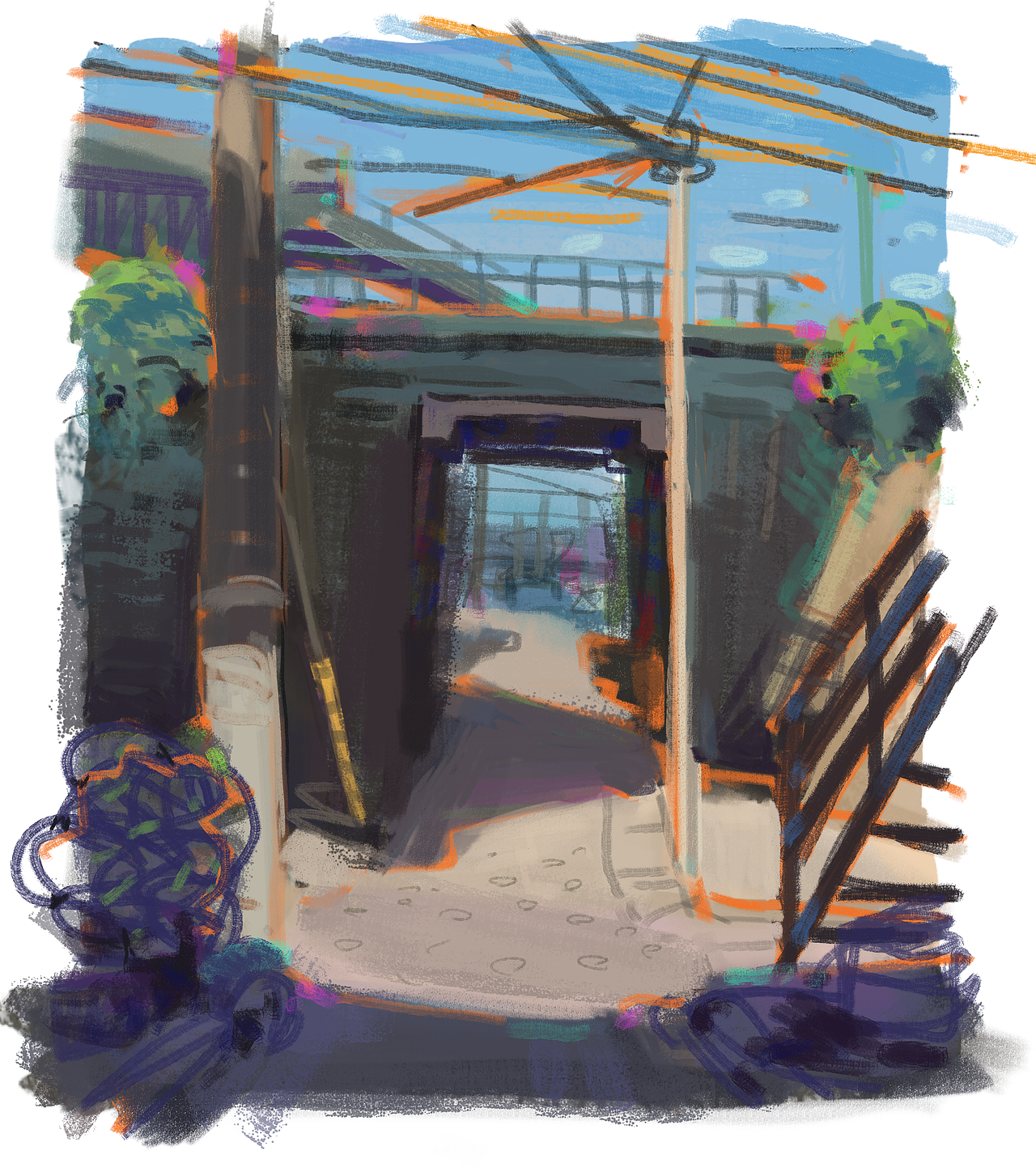 插画练习|随手涂（图ZMzA2MTg3NzM2） - 创作习作 - 站酷设计师www_三万原创素材 - 站酷ZCOOL